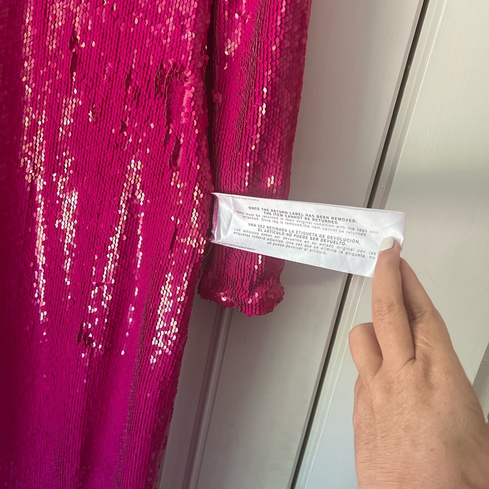 Dress the Population Pink Sequin Dress - Picture 6 of 7